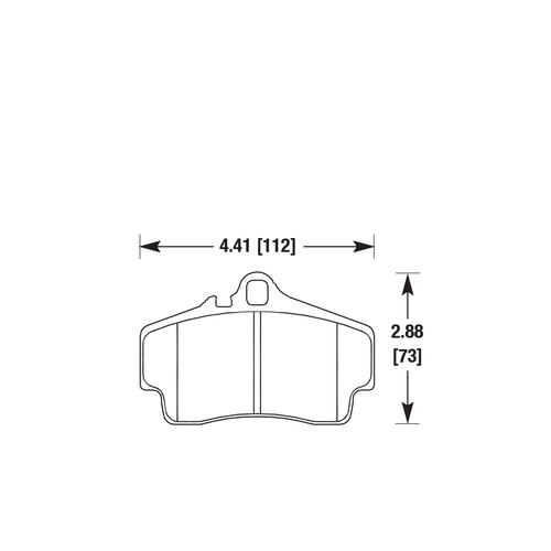 Hawk Brake Pad Set  HB 290F.583