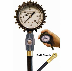 Longacre Tire Pressure Gauge 0-60 PSI - 50403